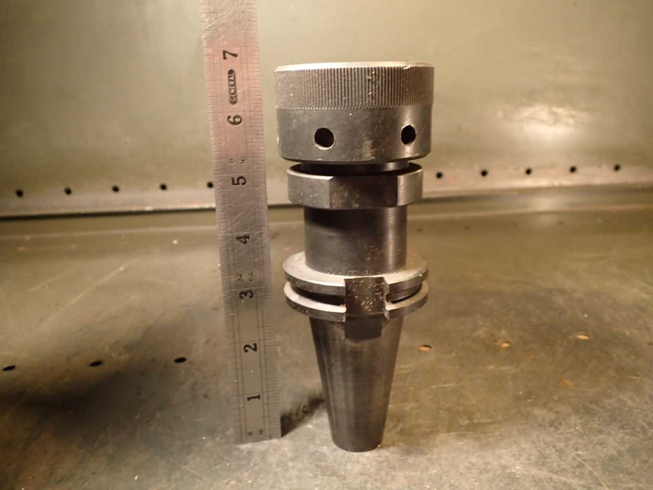 Erickson CV40TG100400 TG-100 Collet Chuck: 4" Projection CAT-40 Taper Shank - MACHINING ACCESSORIES & TOOLING