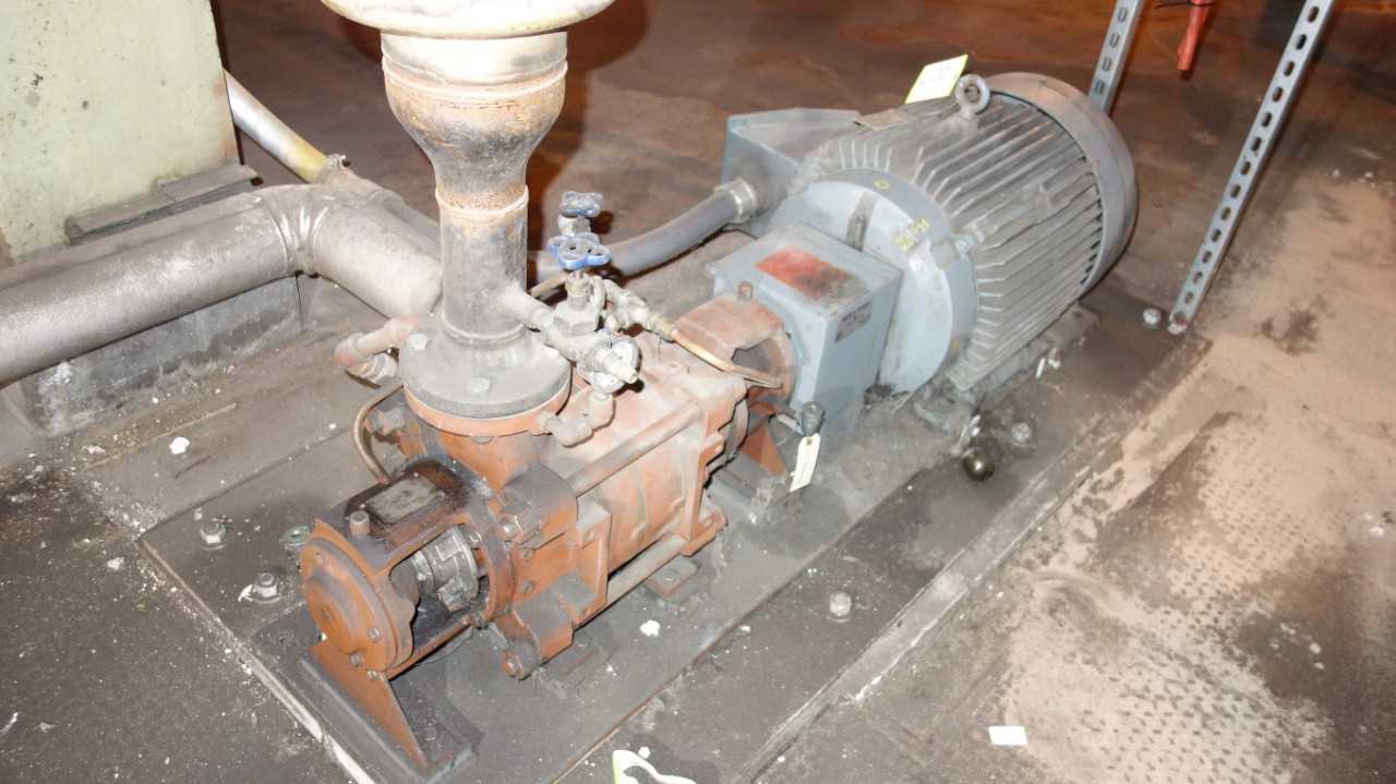 FLOWSERVE 3 STAGE 60HP 230/460V-AC PUMP MOTOR - ELECTRIC MOTORS