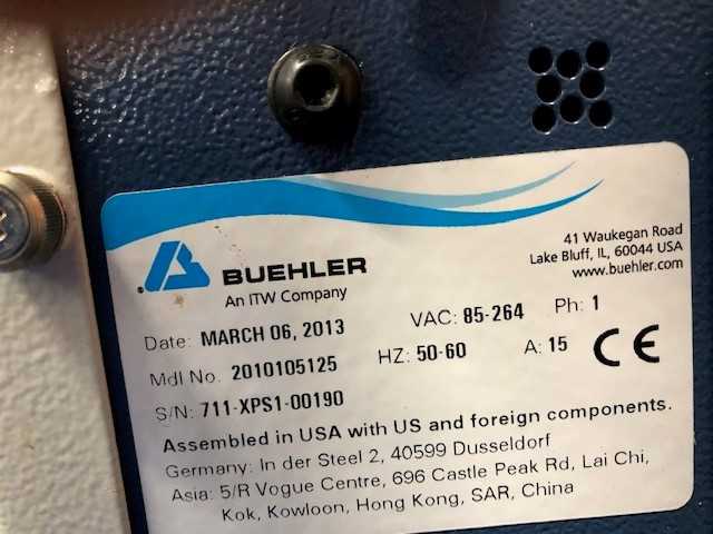 Buehler SimpliMet XPS1 - (2010105125) Automatic Compression Mounting System - LAB & SCIENTIFIC