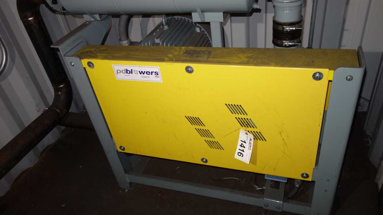 PD BLOWERS SKID, HOWDEN ROOTS 405 RAM BLOWER 50HP - BLOWER FAN