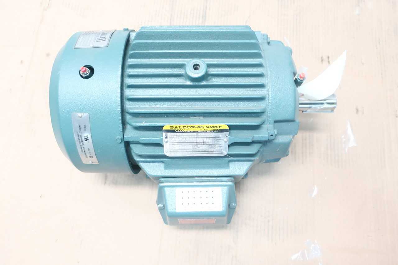 BALDOR ECP3774T AC MOTOR 215T 3PH 10HP 1765RPM 230/460V-AC - ELECTRIC MOTORS