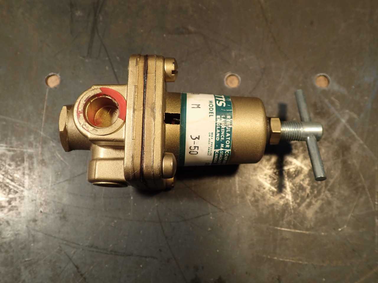 Watts 3-263A Model M 3-50 PSI 3-Way Water #2 Oil Pressure Reducer Regulator: NOS - PRESSURE REDUCING REGULATOR VALVE