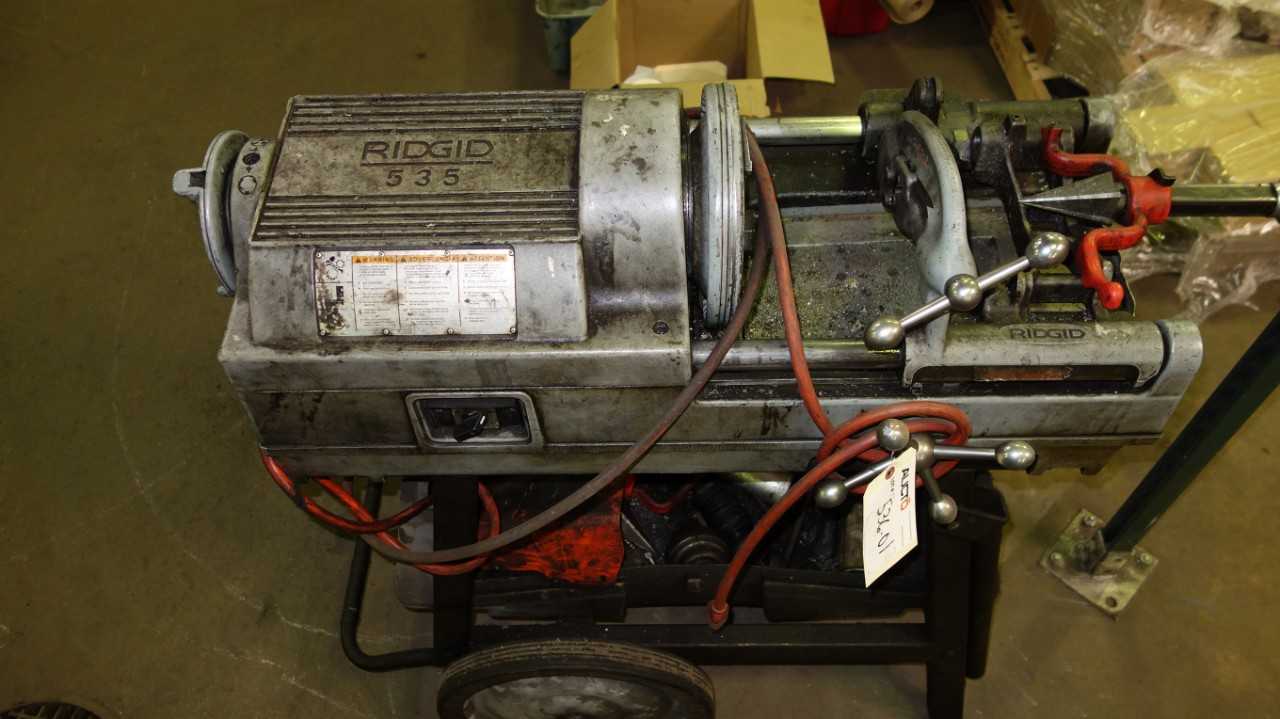 RIDGID 535 AUTOMATIC PIPE THREADER - MACHINING ACCESSORIES & TOOLING