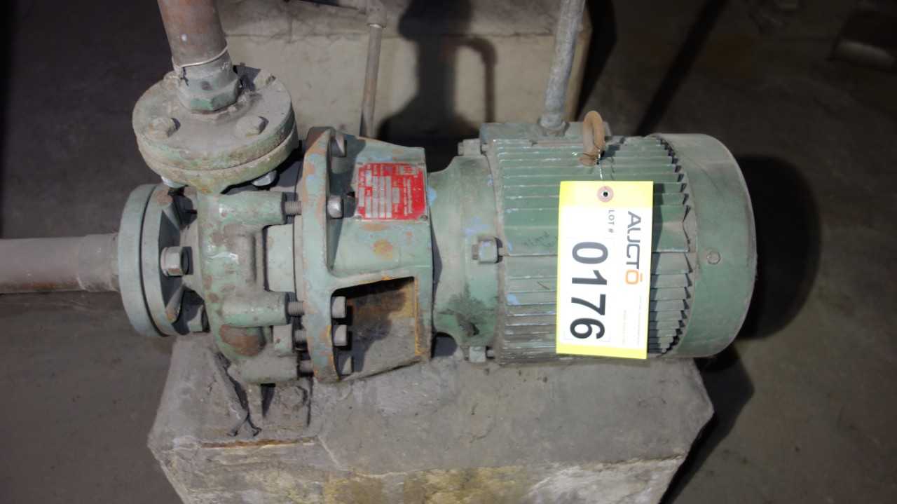 INGERSOLL RAND H-HC 2X11/2X6H-5 PUMP MOTOR - CENTRIFUGAL PUMP