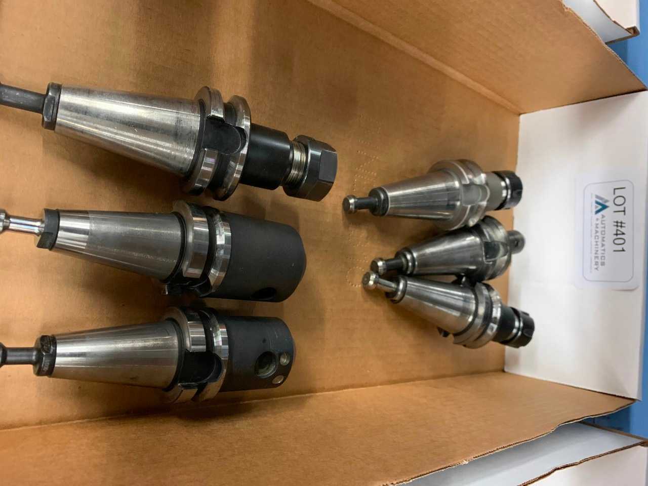 (6) CAT 40 Toolholders - ELECTRIC POWER TOOLS (6) CAT 40 Toolholders - ELECTRIC POWER TOOLS
