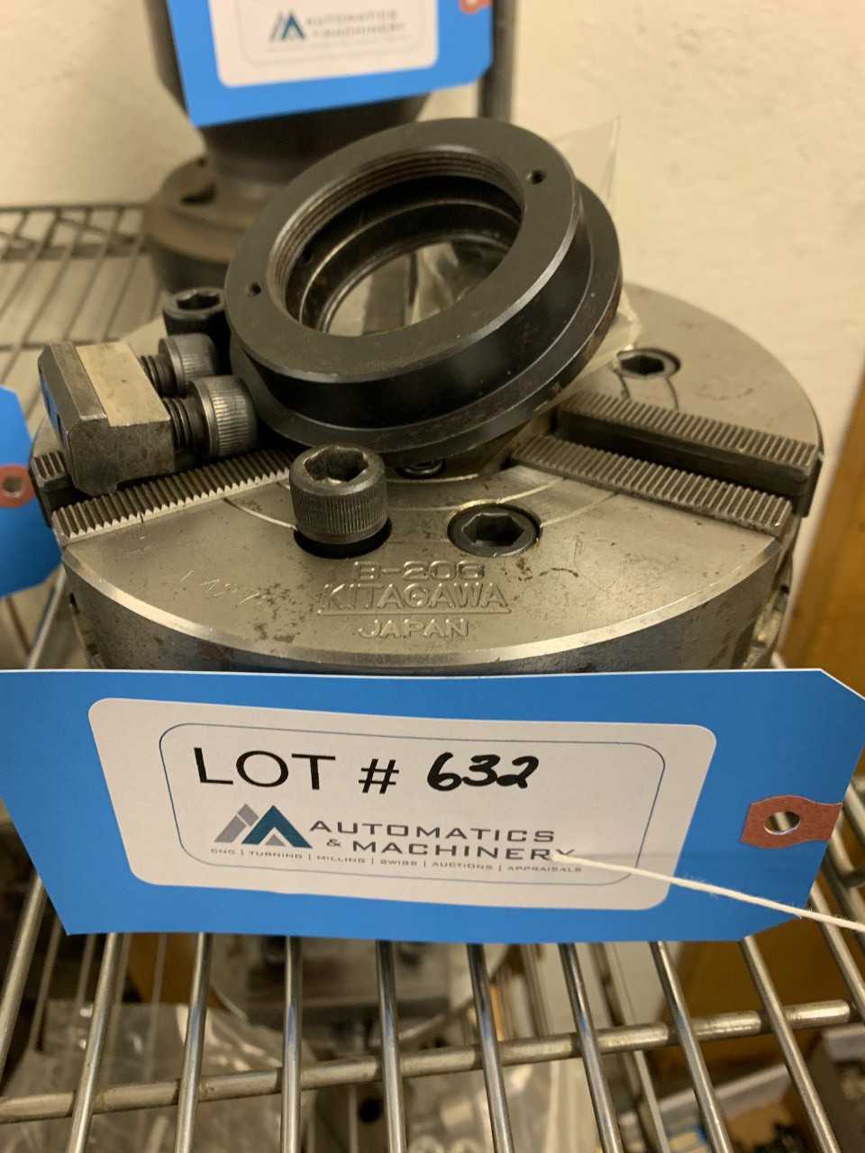 Kitagawa 6" 3-Jaw Chuck - ELECTRIC POWER TOOLS
