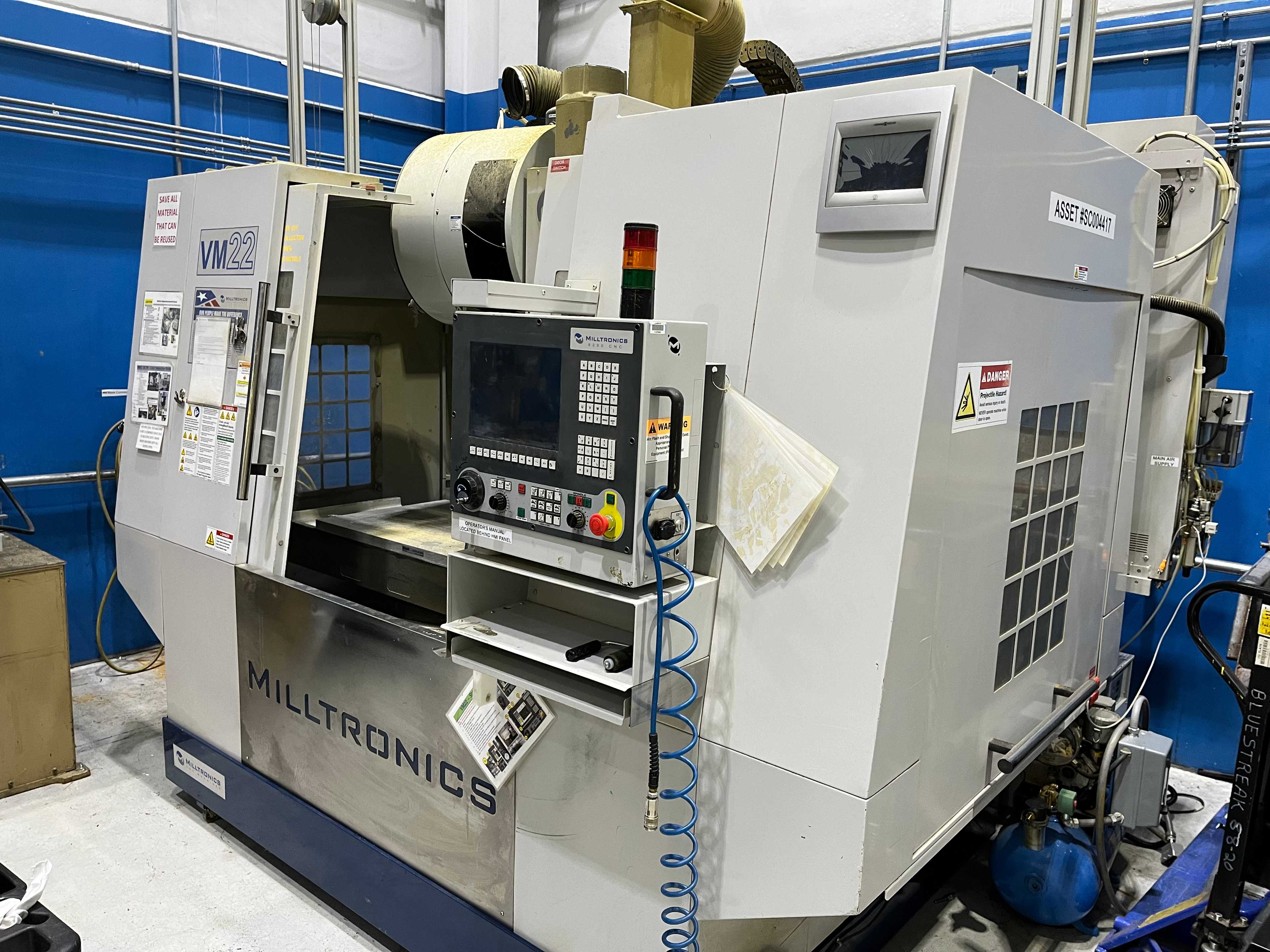 2012 - Milltronics - VV22IL- Vertical Machining Center (Lot 2600554) Charleston - VERTICAL MACHINING CENTERS