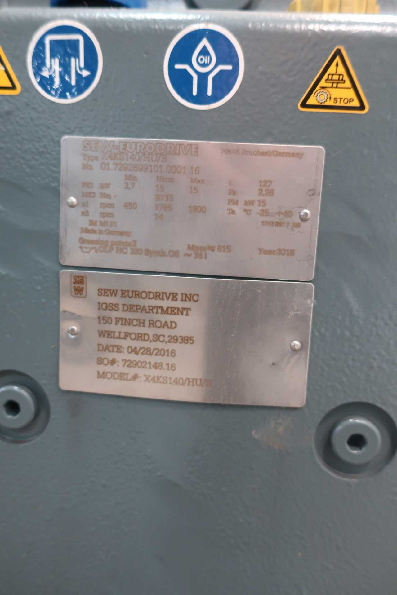 SEW EURODRIVE X4KS140/HU/B GEARMOTOR - ELECTRIC MOTORS