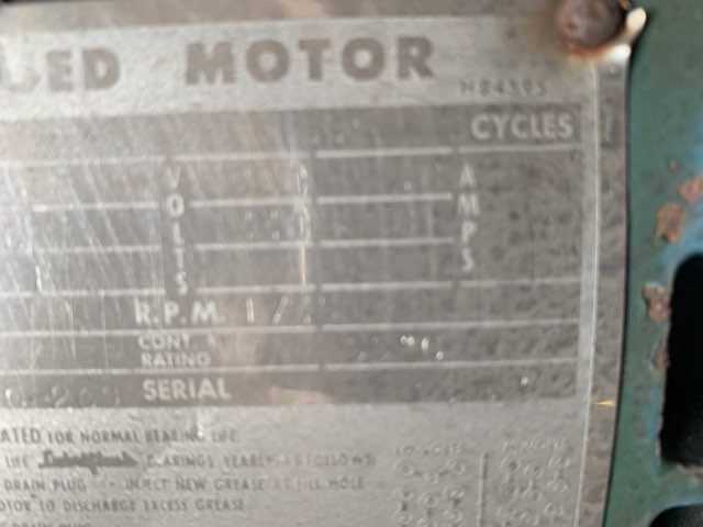 15 HP 1800 RPM 284U Frame US Electric Motor - ELECTRIC MOTORS