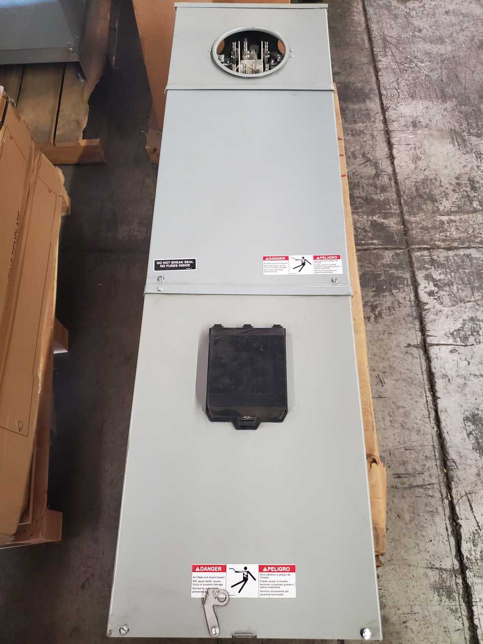 (1) Eaton 227MTBHMS15 200A Meter Socket 22K - INDUSTRIAL PARTS