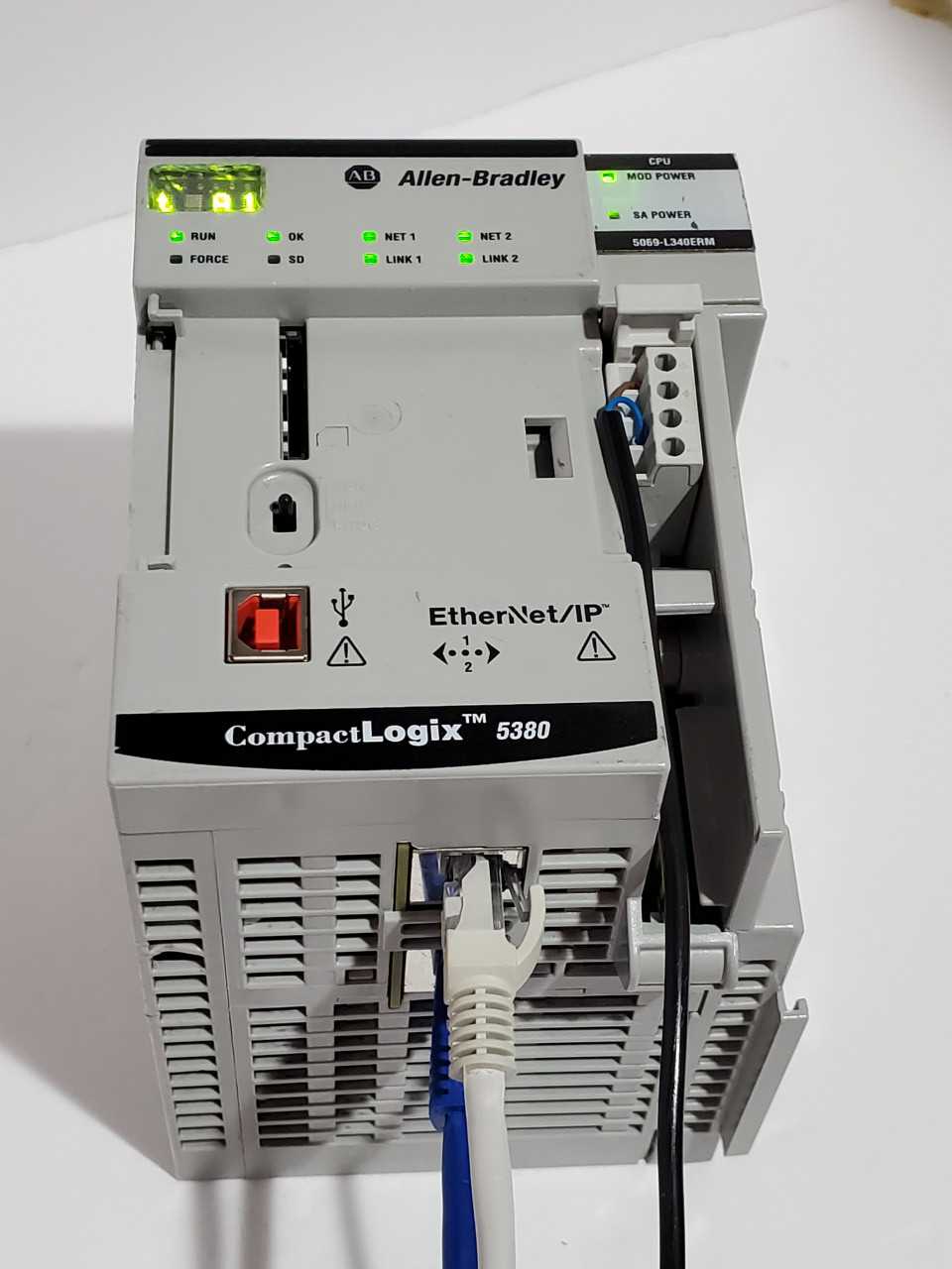 Allen Bradley CompactLogix 5069-L340ERM - AUTOMATION & CONTROLS Allen Bradley CompactLogix 5069-L340ERM - AUTOMATION & CONTROLS