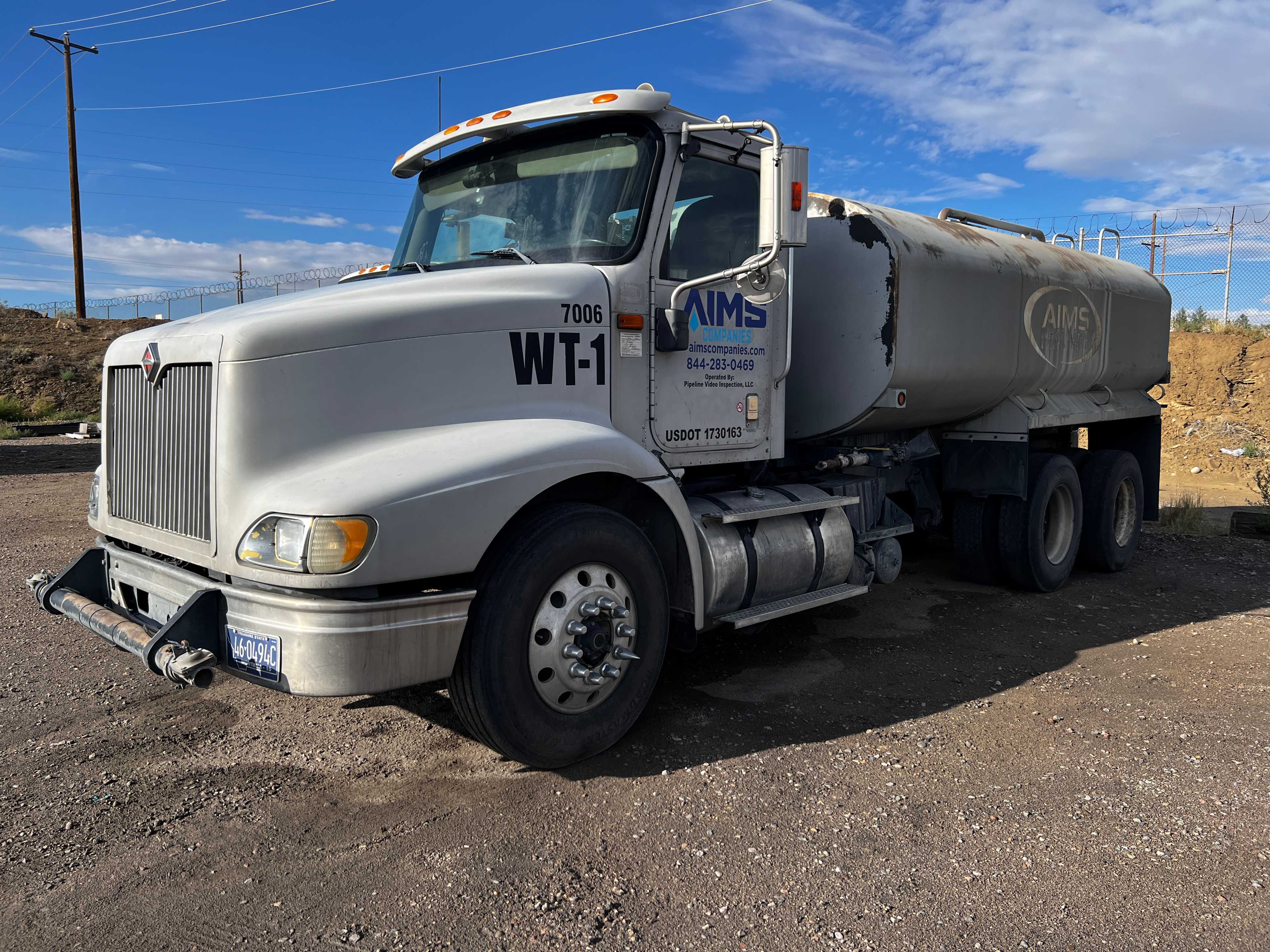 2008 International Water Truck - HYDRO EXCAVATOR TRUCKS