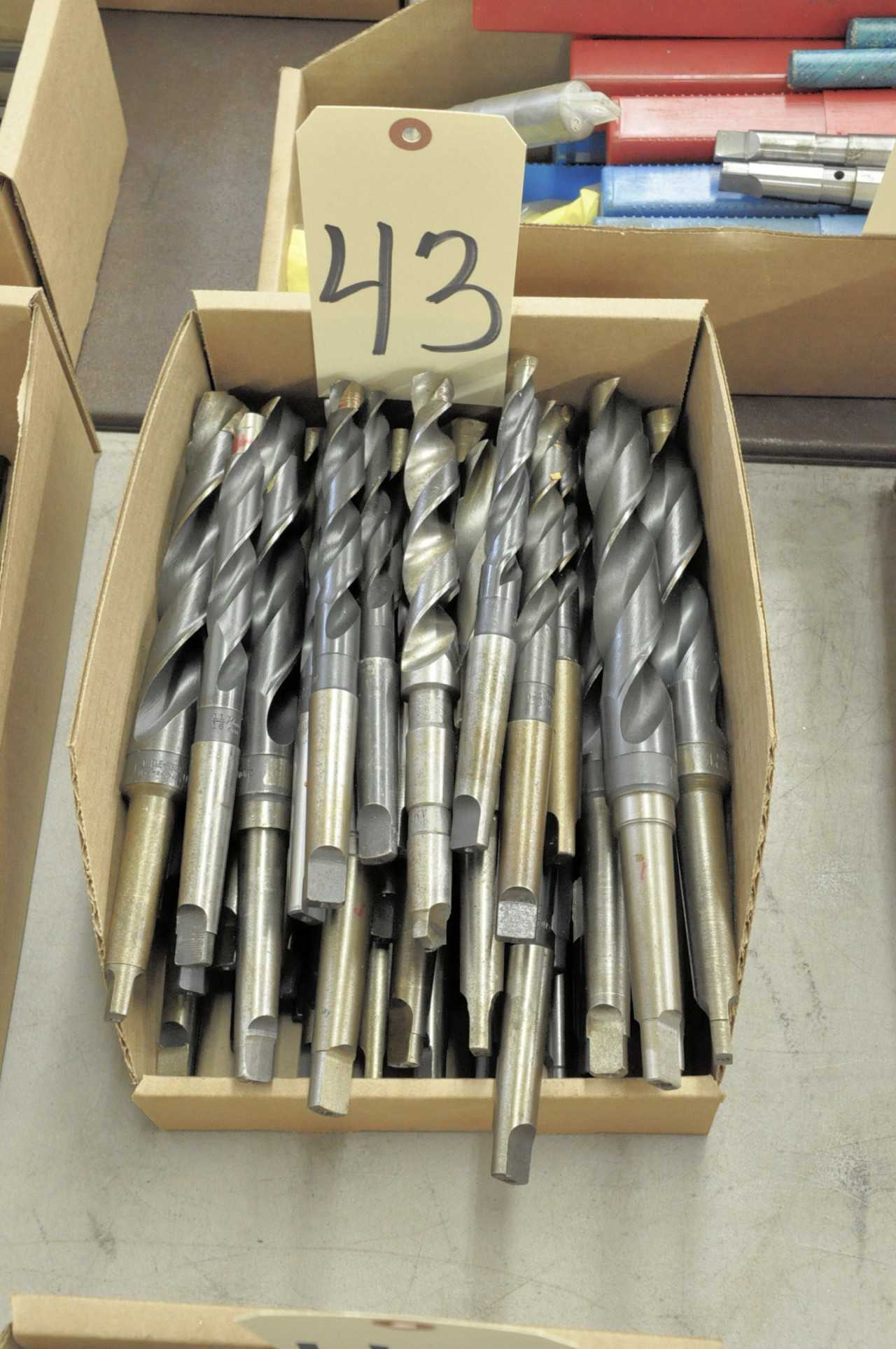 Lot-Tapered Shank Drills in (1) Box - ELECTRIC POWER TOOLS