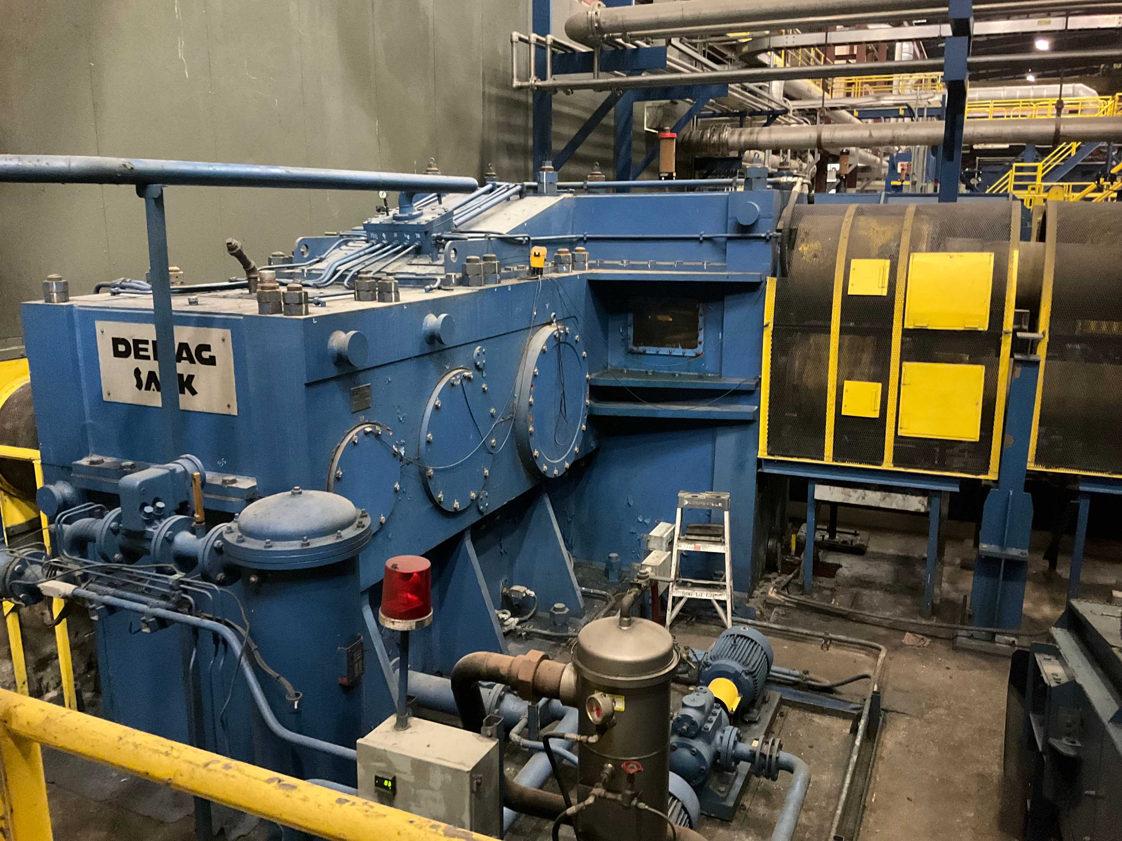 1990 LOHMAN + STOLTERFOHT IXC 1700  MOTOR & GEARBOX ASSEMBLY - MOTOR & GEARBOX ASSEMBLY