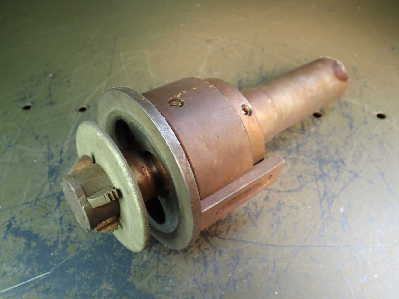 Rickert Shafer Model B Tap Tapping Head w/ 1.75"-11 Chasers 1.5" Straight Shank - MACHINING ACCESSORIES & TOOLING
