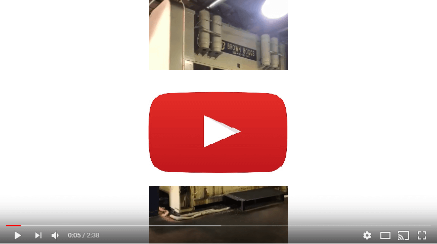 400 ton Brown & Boggs SSDC press - PRESSES