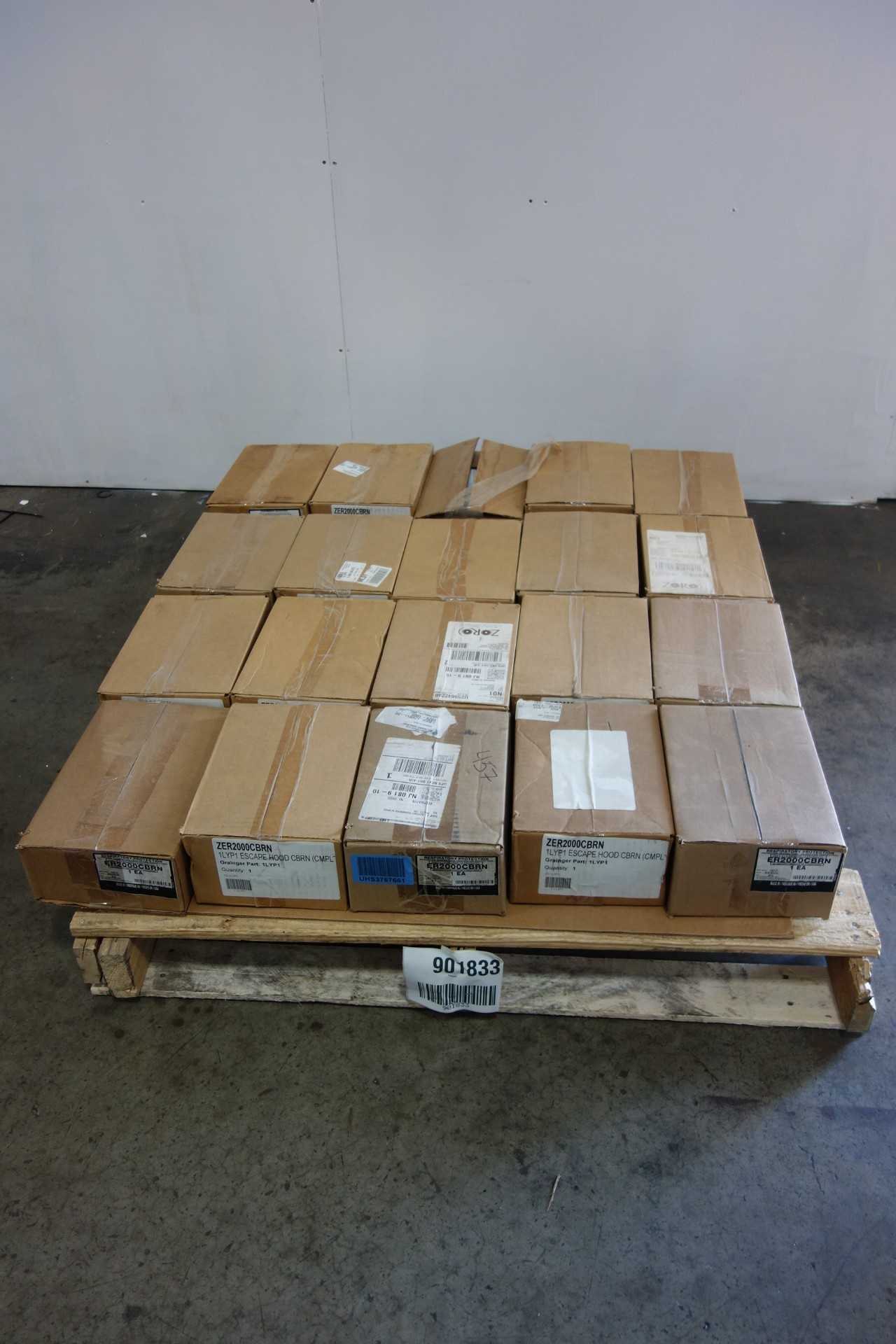1 PALLET OF NIOSH RESPIRATORY PROTECTION FACE RESPIRATORS - SAFETY EQUIPMENT