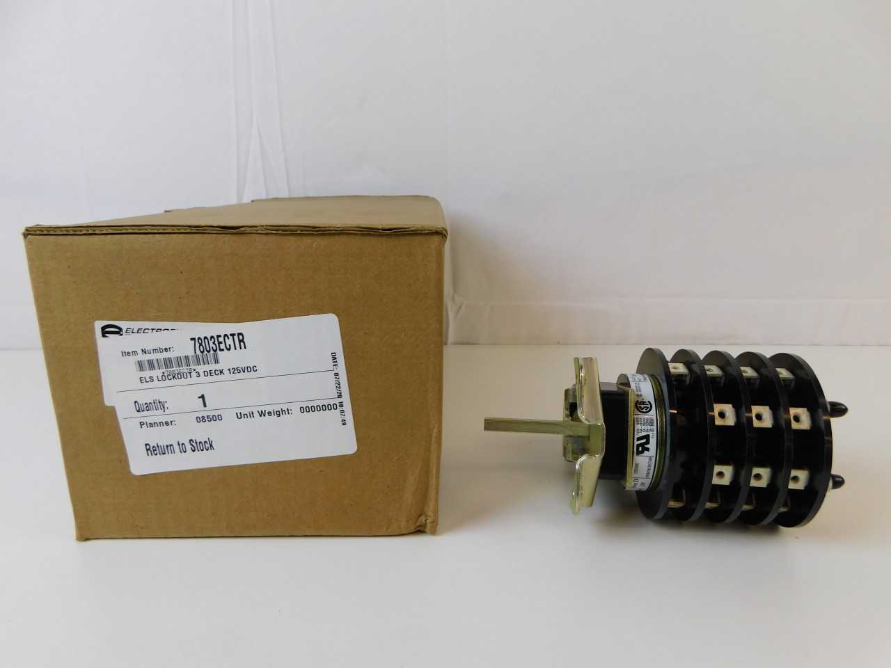 Quantity of 6x 7803ECTR Relays - ELECTRICAL COMPONENTS