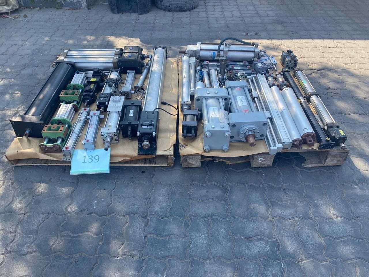 2 PALLETS OF ASSORTED PNEUMATICS - PNEUMATIC PARTS