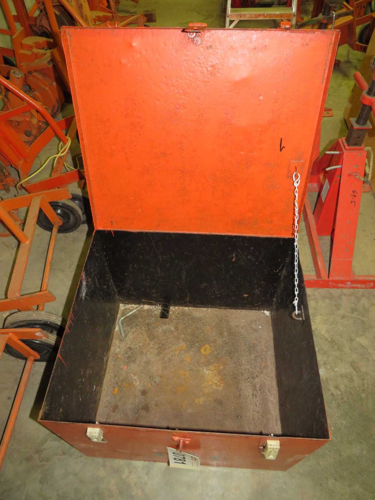 METAL 2 X 2 JOB BOX - TOOL STORAGE