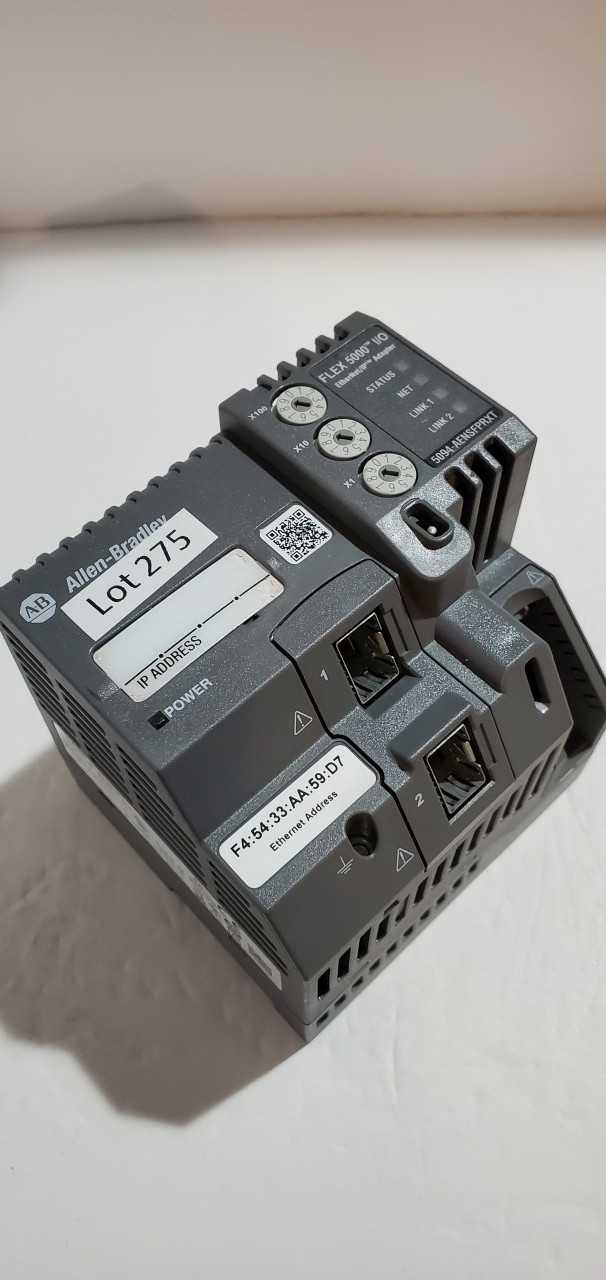 Allen Bradley Flex 5000 Ethernet Adapter - INDUSTRIAL PARTS