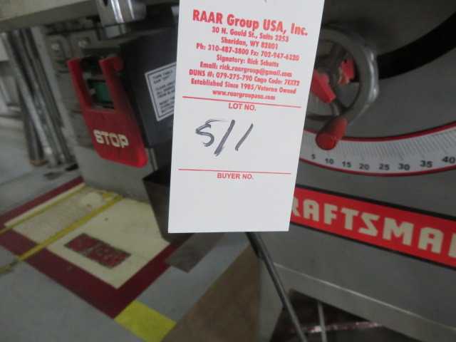 Craftsman Saw - MISCELLANEOUS