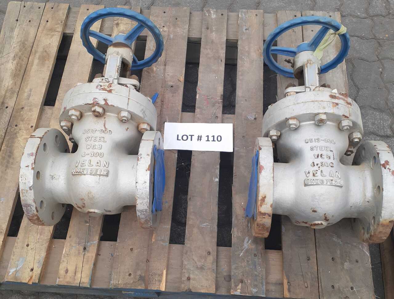Lot of 2 Gate Valves - VALVES