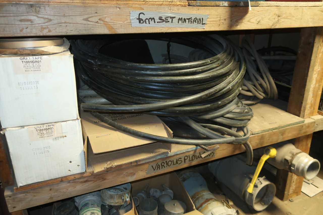 LOT OF ASSORTED TUBING, SEALS, TAPE - OIL SEAL