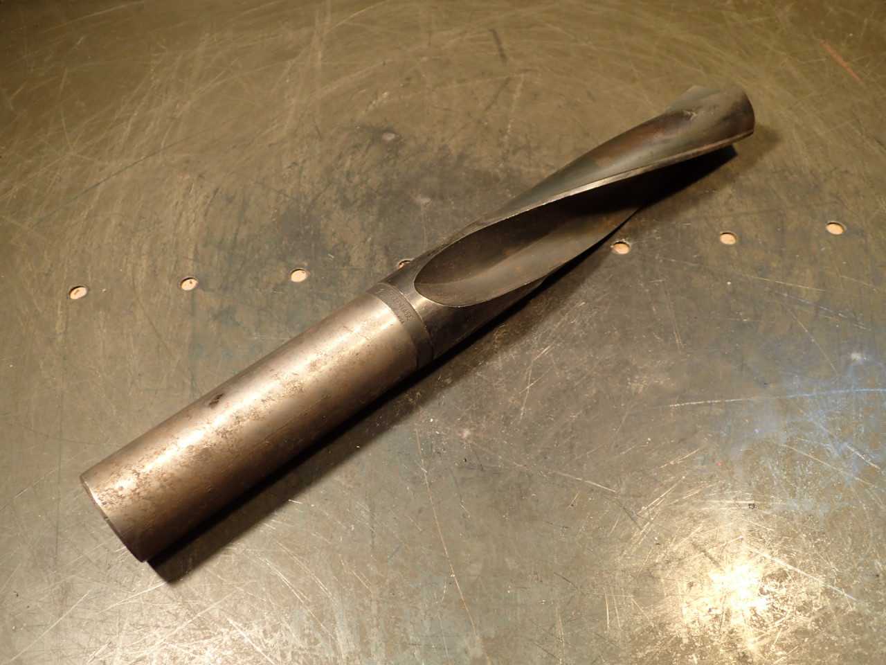 Cle-Forge 1-9/16" Coolant Thru HSS Drill Bit 6" Long Flutes 1-1/2 Straight Shank - WORKHOLDING