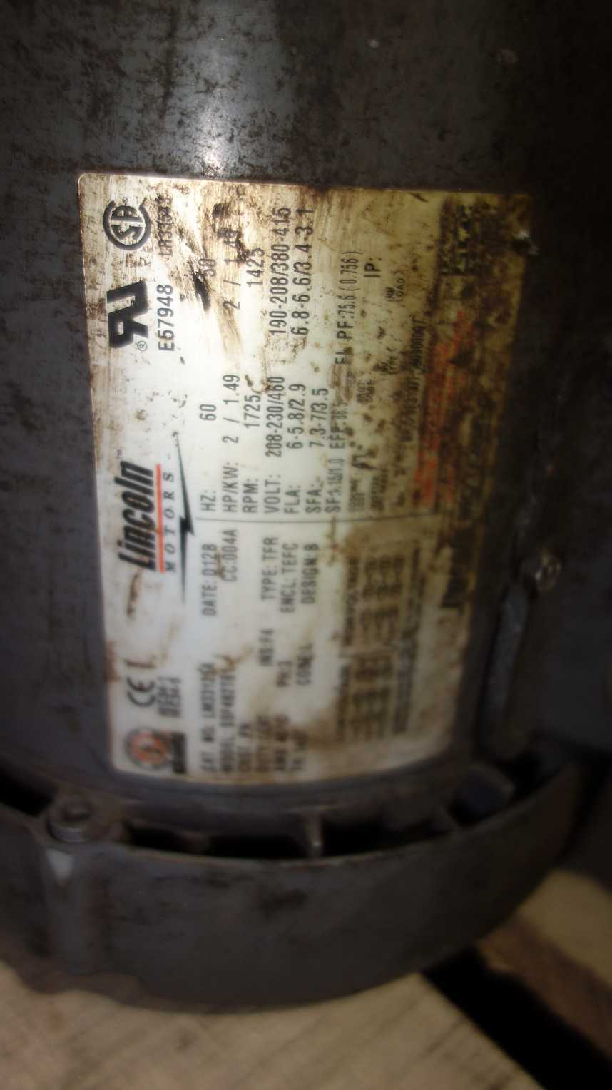 LOT OF 5 AC MOTORS - ELECTRIC MOTORS