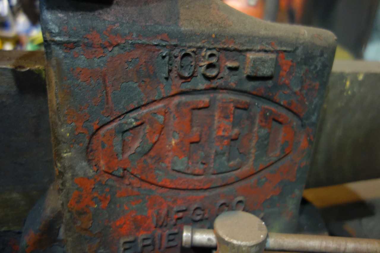 REED 108-S TABLE VICE - ELECTRIC POWER TOOLS