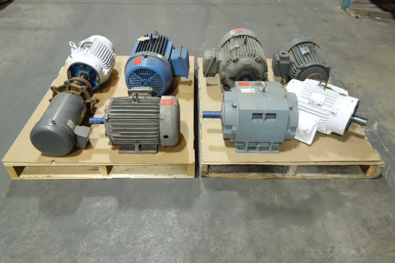 2 PALLETS OF ELECTRIC MOTORS - ELECTRIC MOTORS