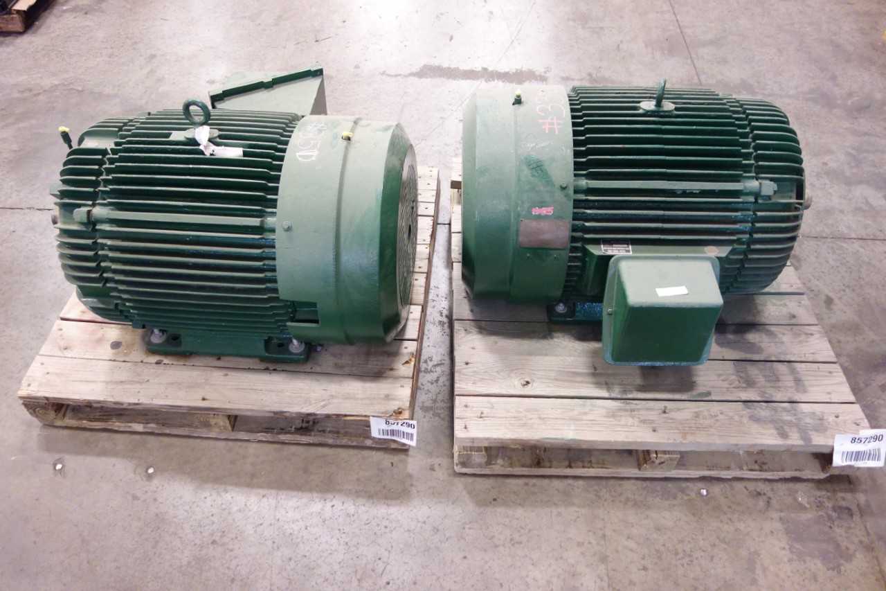 LOT OF 2 RELIANCE ELETRIC MOTORS - ELECTRIC MOTORS