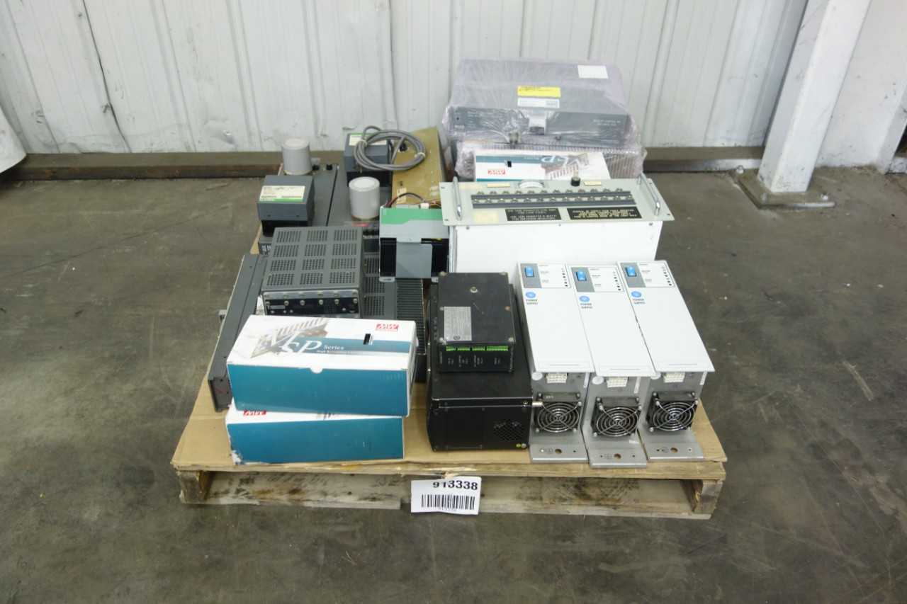 3 PALLETS OF ASSORTED POWER SUPPLIES - AUTOMATION & CONTROLS