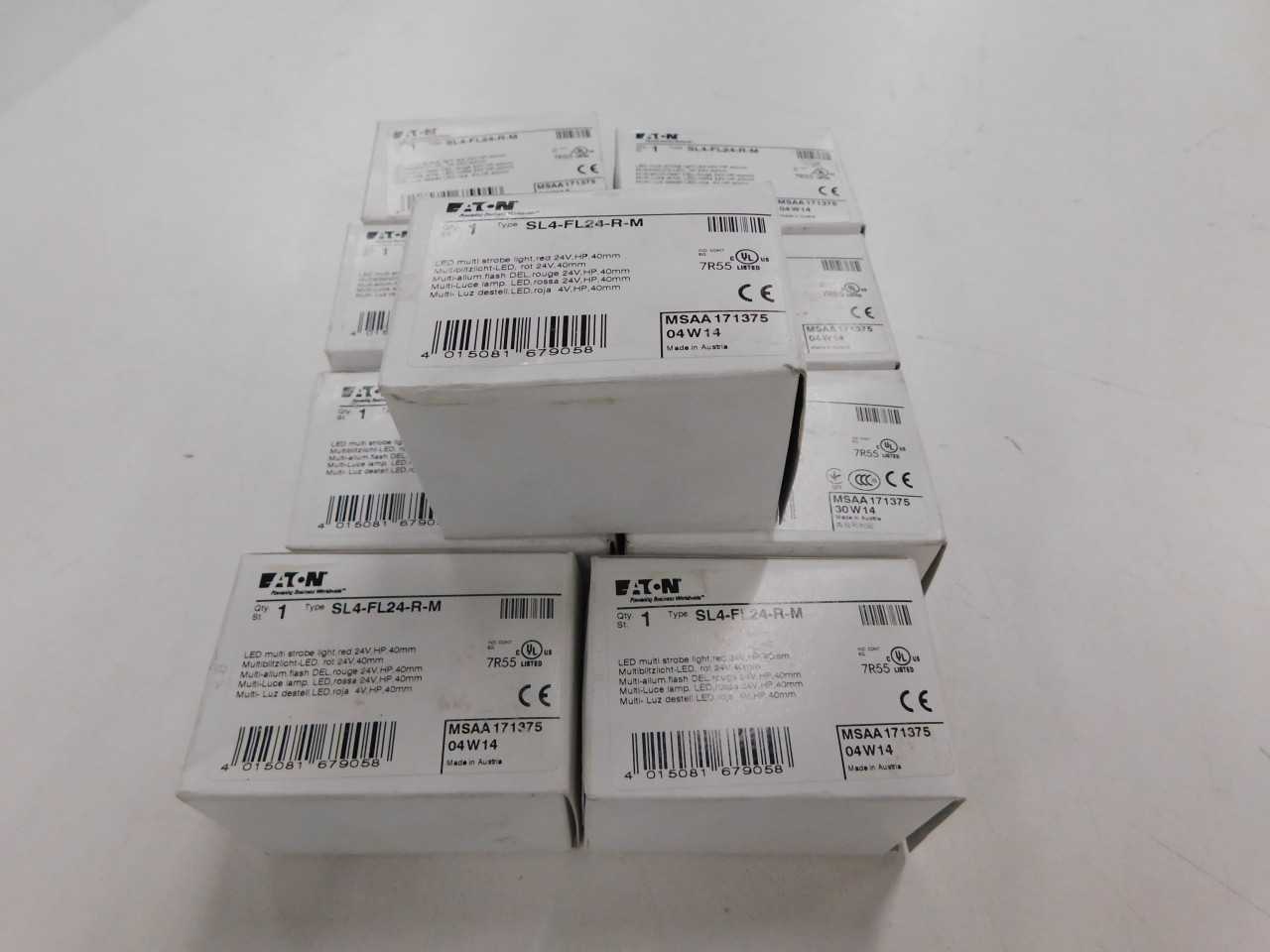 Lot of Quantity 9x SL4-FL24-R-M Lights - LIGHTING