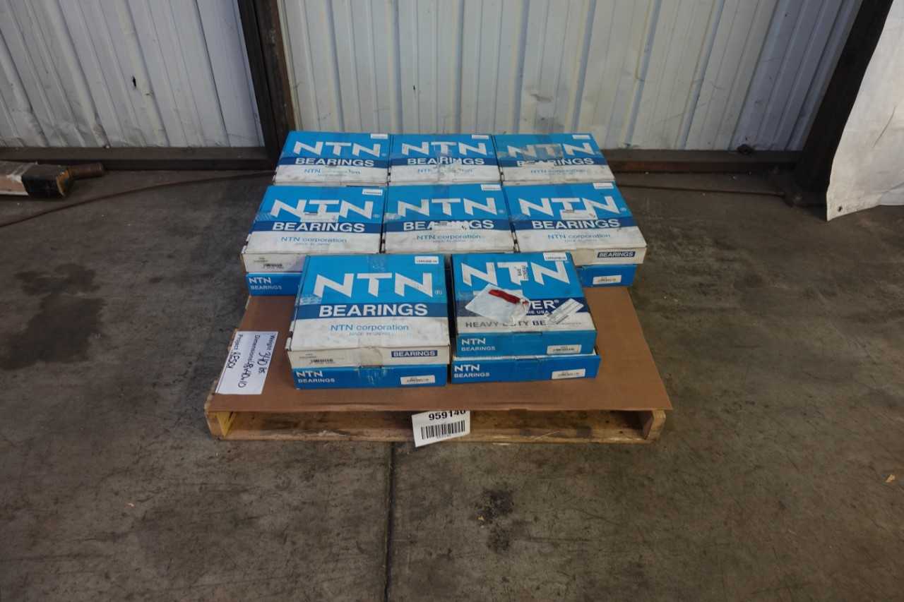 LOT OF 8 NTN 93125 ROLLER BEARING CUP AND CONE SETS - BEARINGS