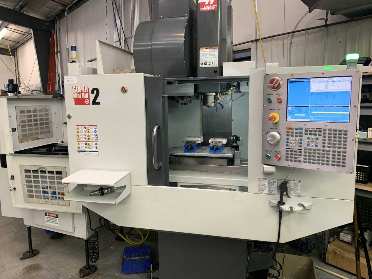 Haas Super Mini Mll 2 CNC Vertical Machining Center W Midico Pallet Changer - CNC MACHINING CENTERS