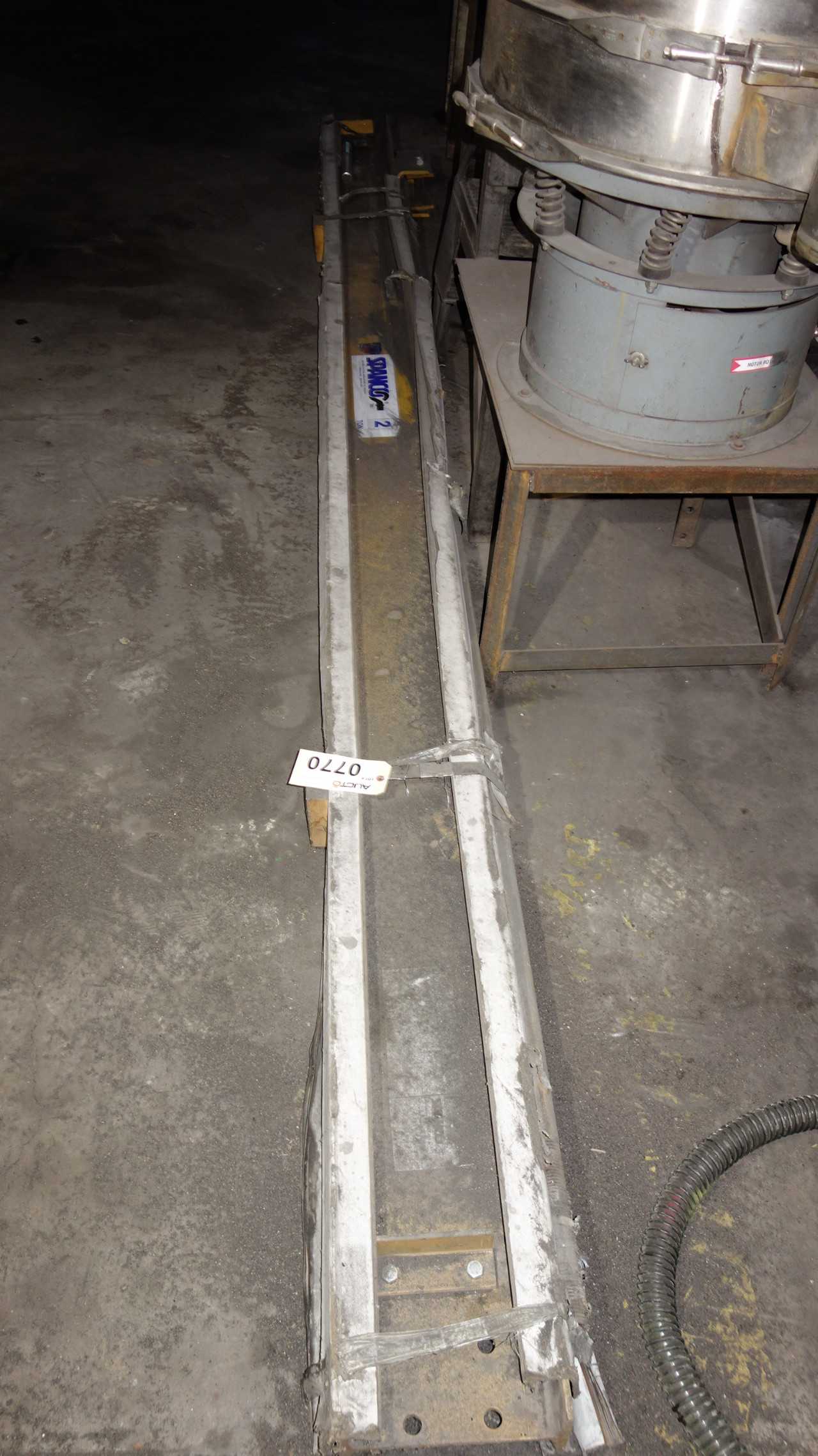 SPANCO 2 TON CRANE LOAD SPREADER GANTRY I-BEAM - CRANES