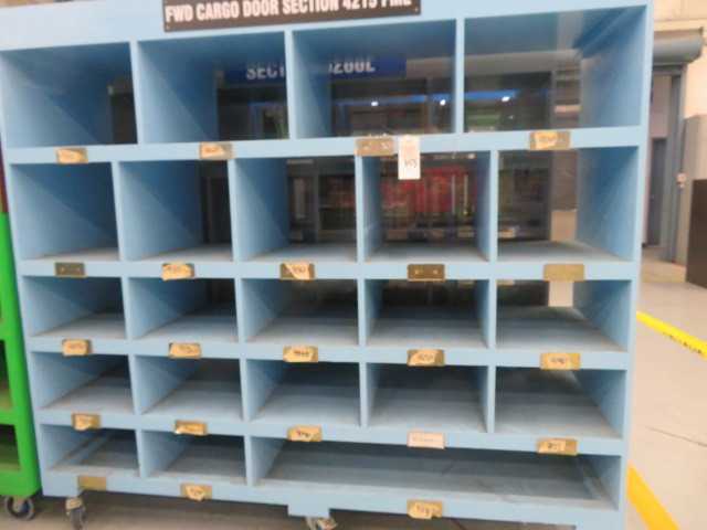 Wood Storage Cabinet on Wheels - MISCELLANEOUS