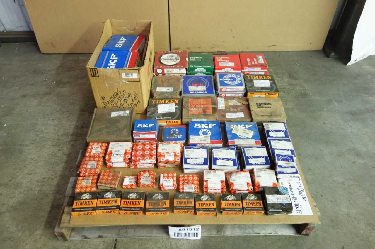 PALLET OF ASSORTED ROLLER BEARINGS - BEARINGS