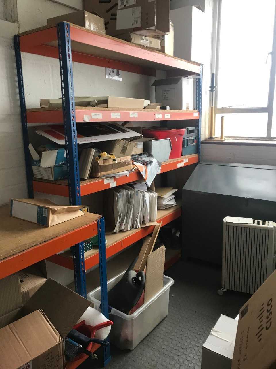 Metal Storage Shelving/Racking x2 - SHELVING