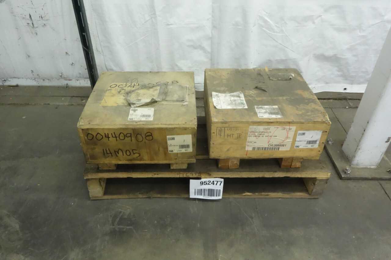 LOT OF 2 FAG 22332 MB ROLLER BEARINGS - BEARINGS