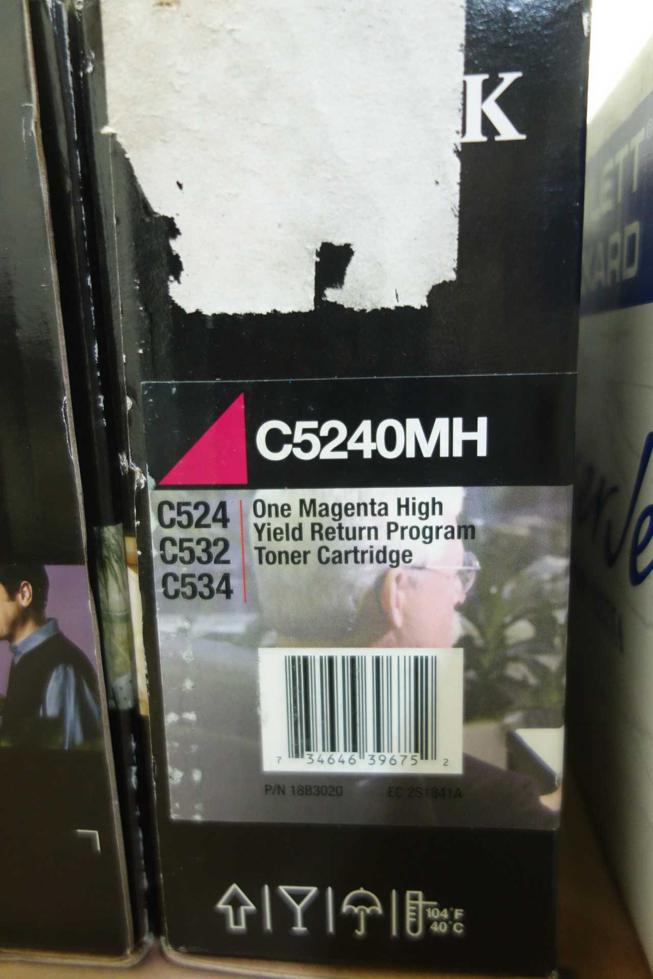 LOT OF ASSORTED PRINT CARTRIDGES - INDUSTRIAL PARTS