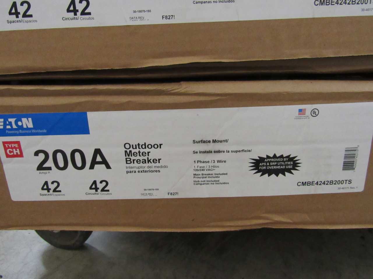 Quantity of 1x CMBE4242B200TS Electrical Enclosures - ELECTRICAL ENCLOSURES