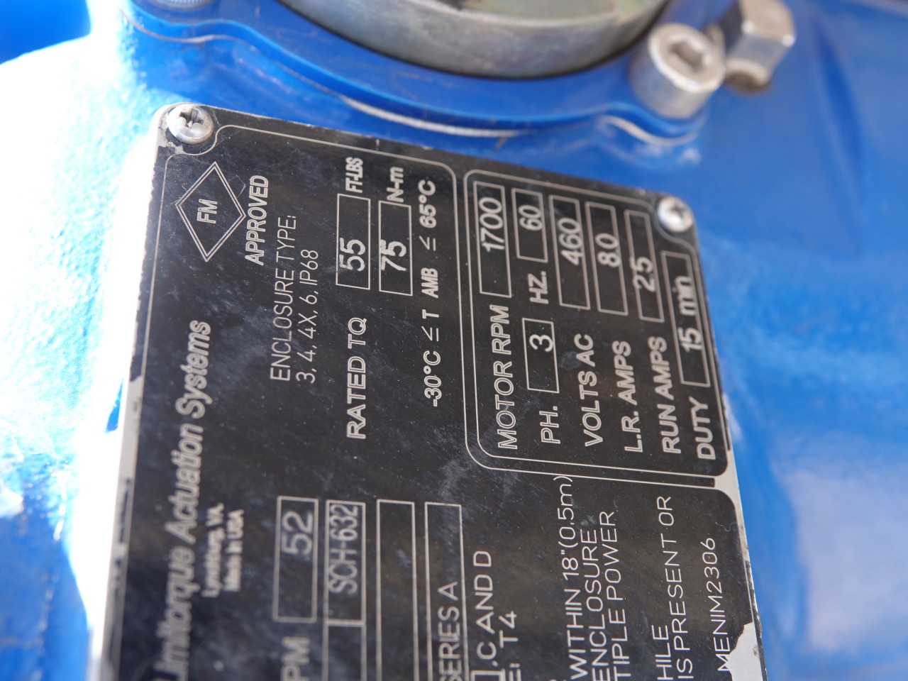 Amri Mammouth KSB Butterfly Valve Large DN1200 PN-10 w/Flowserve Actuator - VALVES