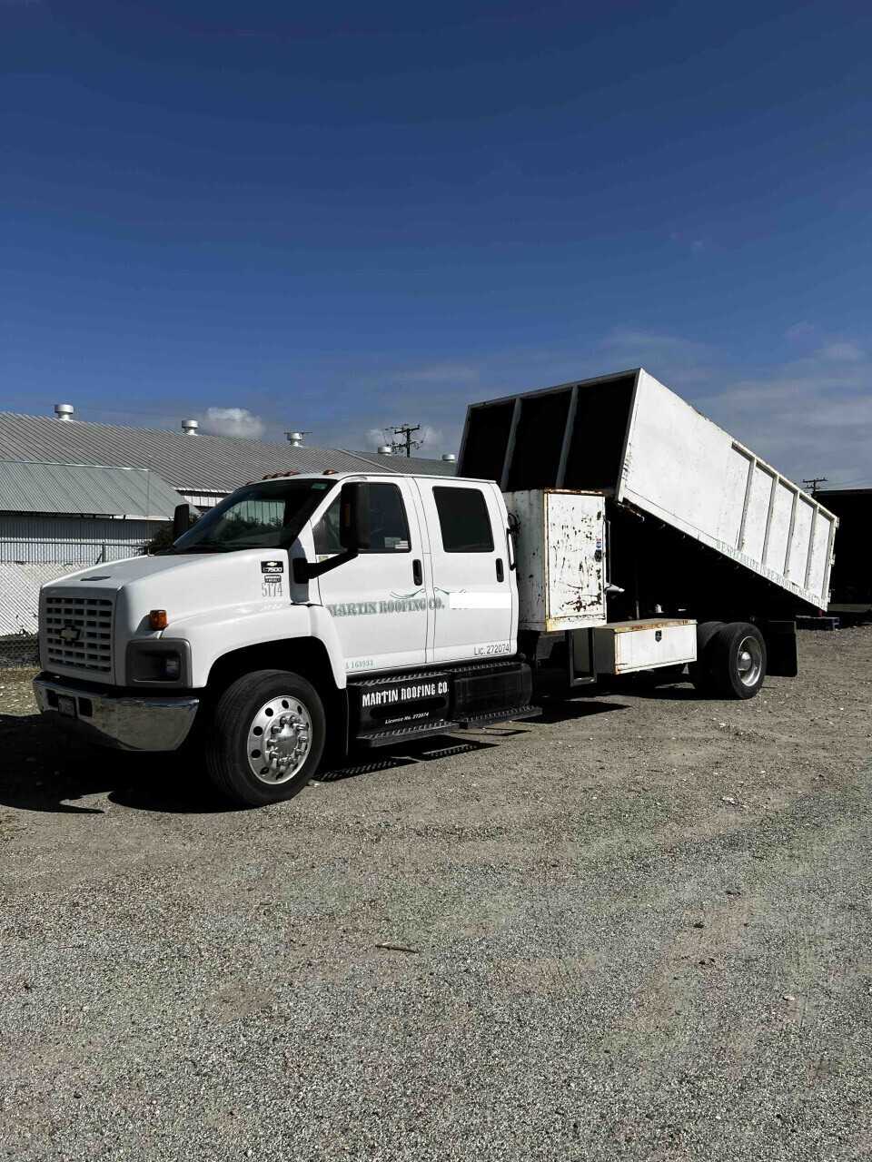 2005 Chevrolet C7500 Duramax Diesel Dump Truck - HYDRO EXCAVATOR TRUCKS