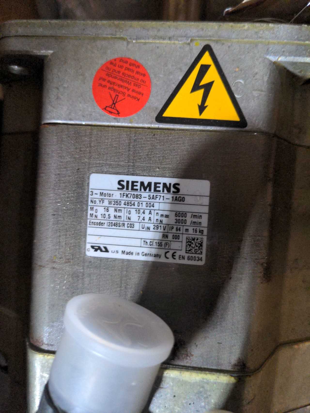 SIEMENS MOTOR DRIVE - MISCELLANEOUS