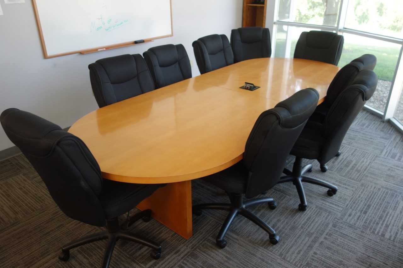 Conference Room Table and Chairs (DELAYED REMOVAL) - MACHINING ACCESSORIES & TOOLING