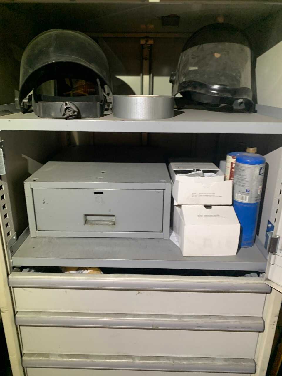 CABINET WITH CONTENTS (Quantity of 2) - INDUSTRIAL PARTS