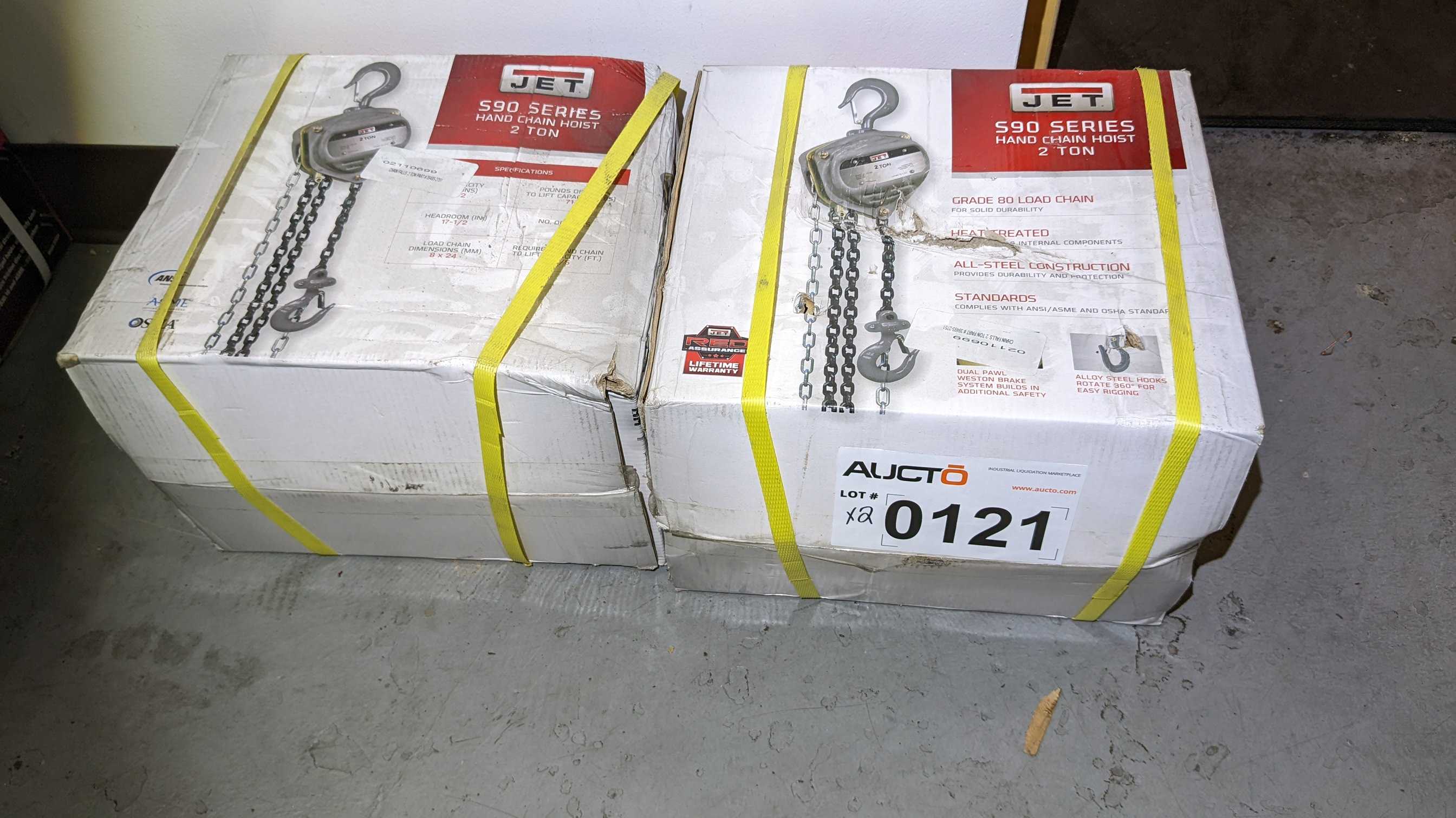 LOT OF CHAIN HOISTS - LIFTING EQUIPMENT LOT OF CHAIN HOISTS - LIFTING EQUIPMENT